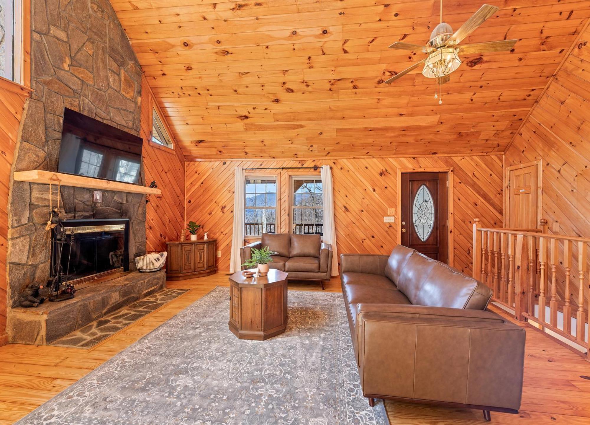 Maggie Valley Cabin With Beautiful Mountain Views, Hottub, Pet Friendly, Gameroom, Fireplace Kültér fotó